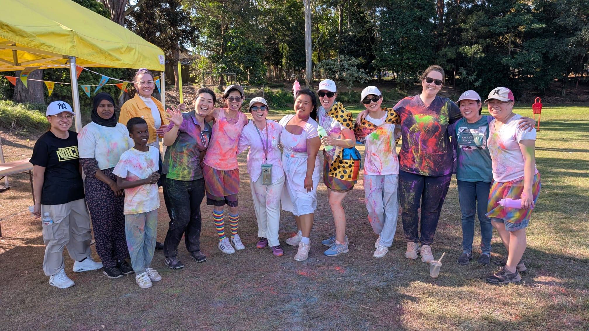 Colour Fun Run in action