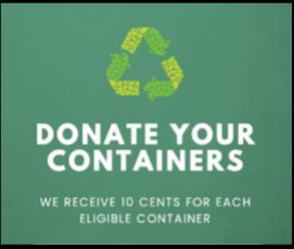 Containers for Change — Donate Your Containers
